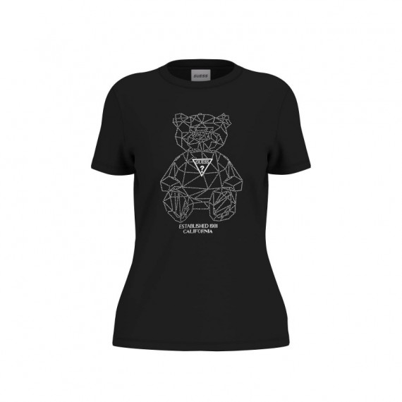 ROMY SS CN T-SHIRT JET BLACK A996