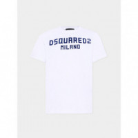 Camiseta Blanca  DSQUARED2