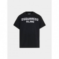 Camiseta Negra  DSQUARED2