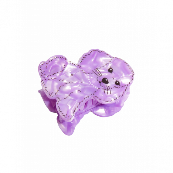 Bisutería y accesorios Pinza para el Pelo EAT MY SOCKS Dog Purple