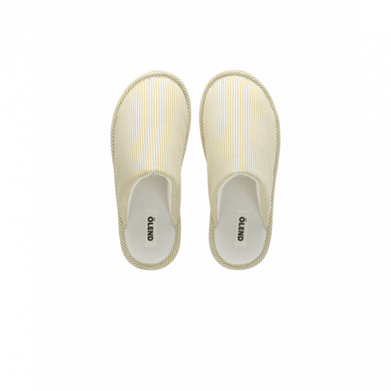 Olend Bisutería y accesorios Zapatillas ÖLEND Cotton Lime Stripe