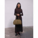 OLEND Bolsos Bolso ölend Brooklyn Suede - Khaki