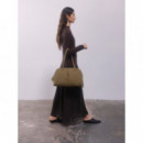 OLEND Bolsos Bolso ölend Brooklyn Suede - Khaki