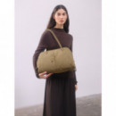 OLEND Bolsos Bolso ölend Brooklyn Suede - Khaki