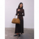 OLEND Bolsos Bolso ölend Brooklyn Suede - Brown