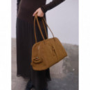 OLEND Bolsos Bolso ölend Brooklyn Suede - Brown