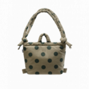 OLEND Bolsos Bolso Mochila ölend Ona Soft Bag Dots Forest Green + Sage