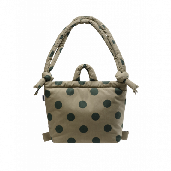 OLEND Bolsos Bolso Mochila ölend Ona Soft Bag Dots Forest Green + Sage