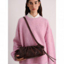 OLEND Bolsos Bolso ölend Dumpling Chocolate