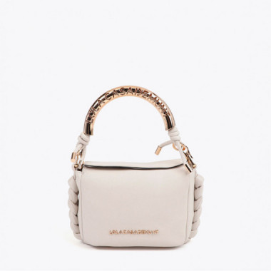LOLA CASADEMUNT Mini Bandolera Asa Metalizada LF2504058-1