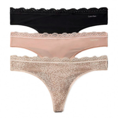 Pack de 3 tangas - Micro Stretch with Lace