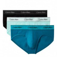 Pack de 3 Slips - Icon Cotton Stretch  CALVIN KLEIN