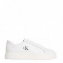 Premier - Zapatillas de piel con logo distintivo