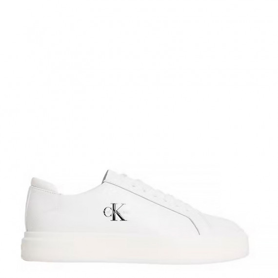 Premier - Zapatillas de piel con logo distintivo