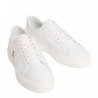 Premier - Zapatillas de Piel con Logo Distintivo  CALVIN KLEIN