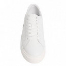 Premier - Zapatillas de piel con logo distintivo