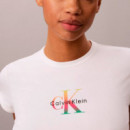 Camiseta slim con monograma - Pride