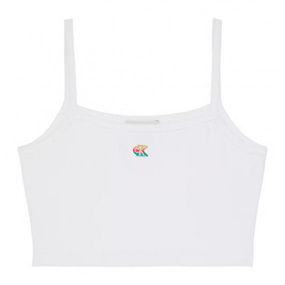 Top cropped de canalé - Pride