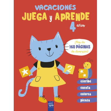 Vacaciones. Juega y aprende. 4 a�os
