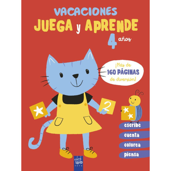 Vacaciones. Juega y aprende. 4 a�os
