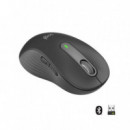 LOGITECH RATON INALAMBRICO M650 L PARA ZURDOS NEGRO
