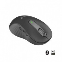 LOGITECH Raton Inalambrico M650 L para Zurdos Negro