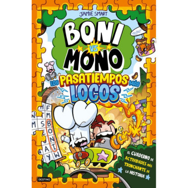 BONI VS MONO LOS PASATIEMPOS MAS LOCOS