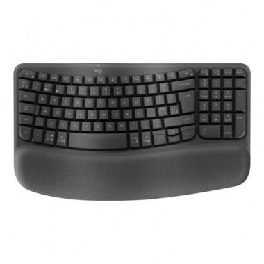 LOGITECH TECLADO ERGO SERIES WAVE KEYS FOR BUSINESS NEGRO