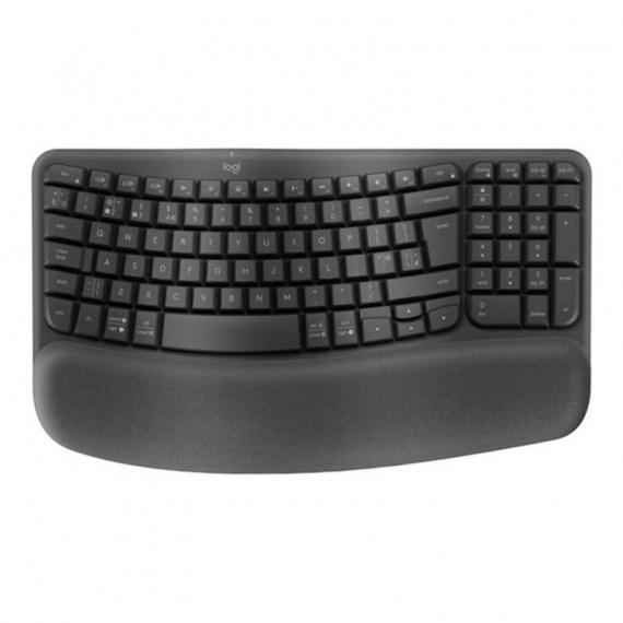 LOGITECH TECLADO ERGO SERIES WAVE KEYS FOR BUSINESS NEGRO