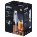 Braun MQ10.001MWH Batidora de Brazo Inox 450W