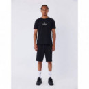 SHORTS BLACK/WHITE