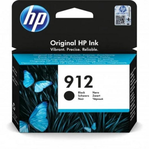 Cartucho de Tinta Original HP 912 Negro (3YL80AE)