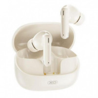 Auriculares Tws XO X34 Clip Deportivo BLUETOOTH 5.3 Beige