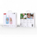 Pack 2 Walkies Talkies Infantiles XO DJJ02 con Cámara Azul/Rosa