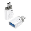 Adaptador USB-A Hembra a USB-C Macho XO NB256B OTG
