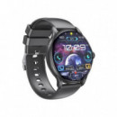 Smartwatch XO J11 con Pantalla AMOLED de 2.06 pulgadas y Resistencia IP68 Negro