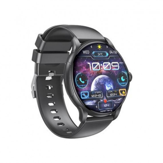 Smartwatch XO J11 con Pantalla AMOLED de 2.06 pulgadas y Resistencia IP68 Negro
