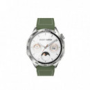 Smartwatch XO Watch4 con Pantalla AMOLED de 1.43", Llamadas Bluetooth y Resistencia IP68 Verde