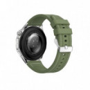Smartwatch XO Watch4 con Pantalla AMOLED de 1.43", Llamadas Bluetooth y Resistencia IP68 Verde