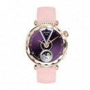 Smartwatch XO J13 AMOLED 1.19" IP68 Deportivo Dorado/Rosa
