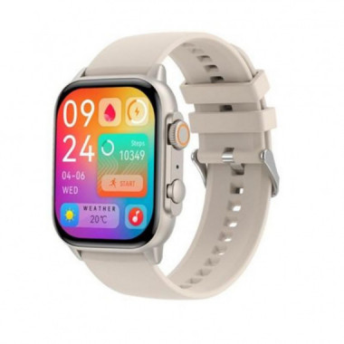 Smartwatch XO J9 1.96" AMOLED con Llamadas Bluetooth Plata