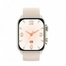 Smartwatch XO J9 1.96" AMOLED con Llamadas Bluetooth Plata