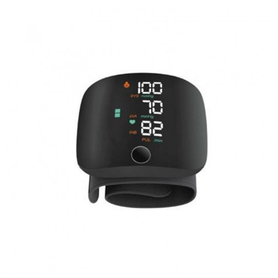 Tensiómetro Digital de Muñeca XO RS02 Negro con Función de Voz