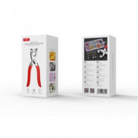 Tenaza Grimpadora y Perforadora para Botones y Ojales XO TS10