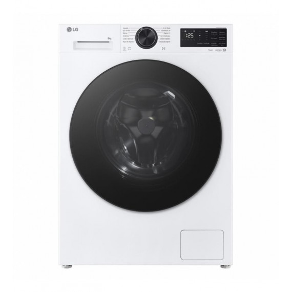 Lavadora LG F2X50S8TLB, Clase A, 8kg, 1200 RPM