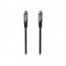 Cable AISENS USB-C a USB-C PD 3.0 100W 3m Negro (A107-0988)