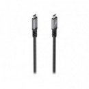 Cable AISENS USB-C a USB-C PD 3.0 100W 4m Negro (A107-0989)