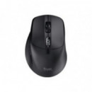 Ratón Trust Zevo Ergonómico Óptico Silencioso RF Inalámbrico/Bluetooth Negro (25991)