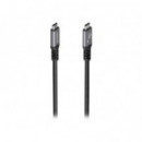 Cable AISENS USB-C a USB-C 4K PD 3.0 60W 10m Negro (A107-0992)