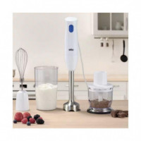 BRAUN MQ10.202WWH Batidora de Brazo 450W